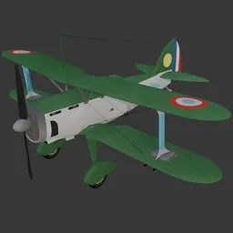 Biplane Fighter Blériot-SPAD S.510