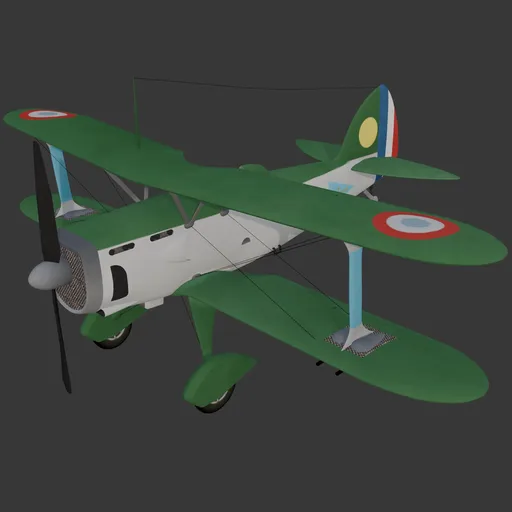 Biplane Fighter Blériot-SPAD S.510