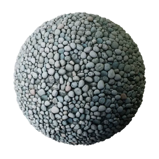 Extended River Pebble