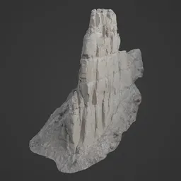 Hoodoo Rock Formation Photoscan