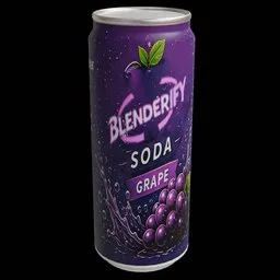 Realistic Soda Can