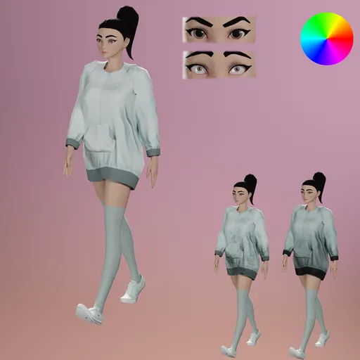 Hoodie Girl