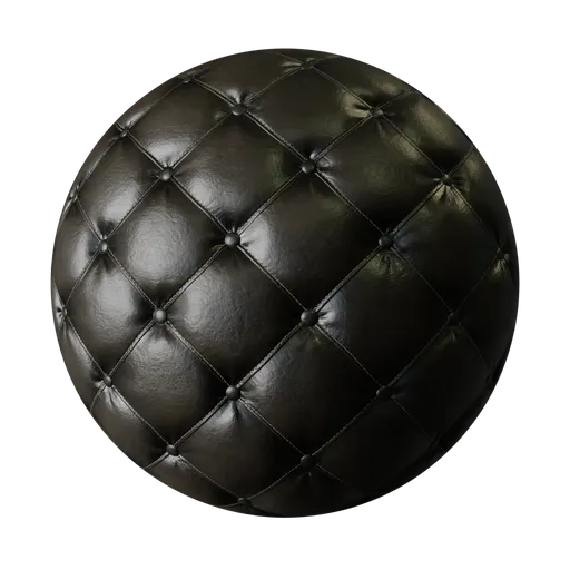 Leather chesterfield