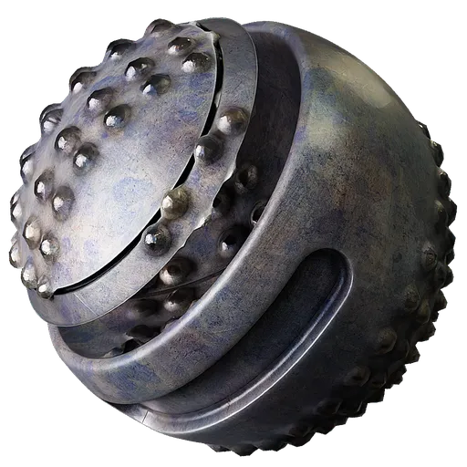 Rivets Metal Blue
