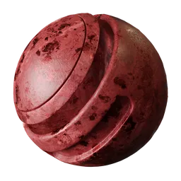 Red Aged Metal