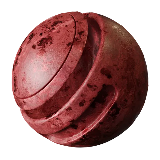 Red Aged Metal