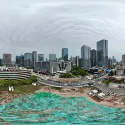 Highsky Bluesky City Building