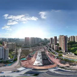 Bluesky cloud building