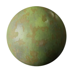 Old Green Apple Skin