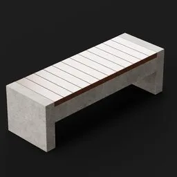 Street bench