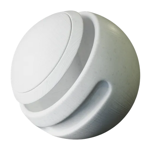 White cracked ceramic