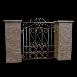 Metal Garden Gate