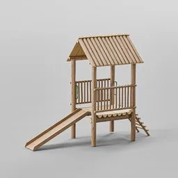 Playground - Slide plataform