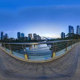 Bridge at night