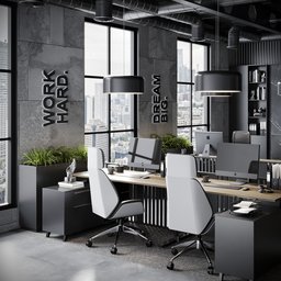 Modern Office Full Set 02