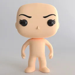 "Get your hands on the Funko Unisex Base Character, a remarkable 3D model designed with meticulous attention to detail suitable for any fan of pop culture, superheroes, and sci-fi. Expertly crafted with high-quality materials, this unisex collectible boasts intricate detailing capturing the essence of your favorite characters in impressive poses and outfits. Ideal for any collector or display, this stunning masterpiece is a must-have addition to your collection of 3D models for Blender 3D."