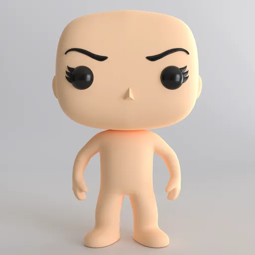 Stylized Vinyl Base Figure