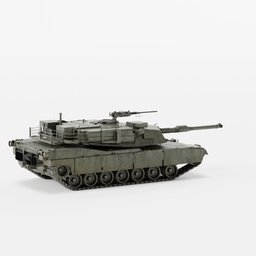 Tank M1A1 Forest