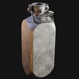 WW2 5 Liter German Water Bottle