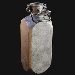 WW2 5 Liter German Water Bottle