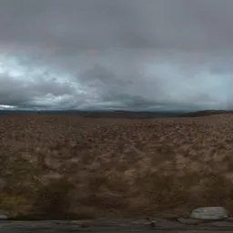 Overcast Scottish Mountain