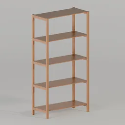 Open shelves furniture