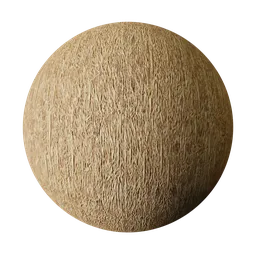 Coconut straw
