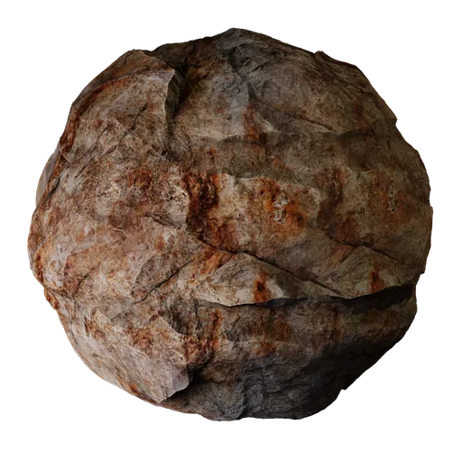 Rugged Rock Cliff Material