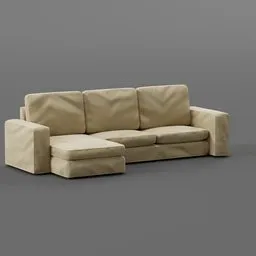 Sofa with chaise ver.3