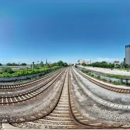 Sunshine Bluesky Old Train Station