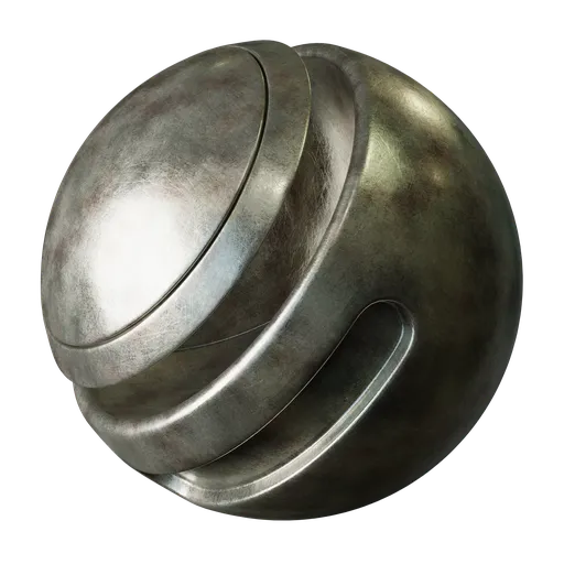 Scratched metal