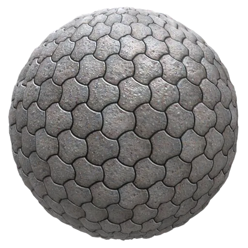 Seamless PBR Stylized Stone Floor Texture for Blender 3D with adjustable settings and color variations.