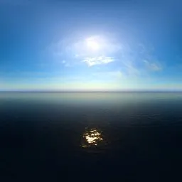 Light clouds and sunshine during the day