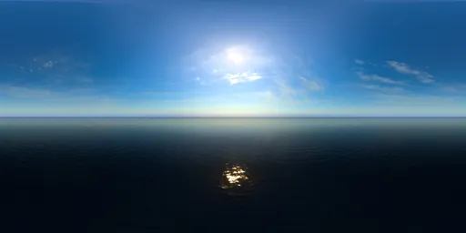 Light clouds and sunshine during the day