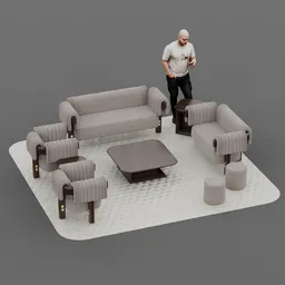 Sofa Set