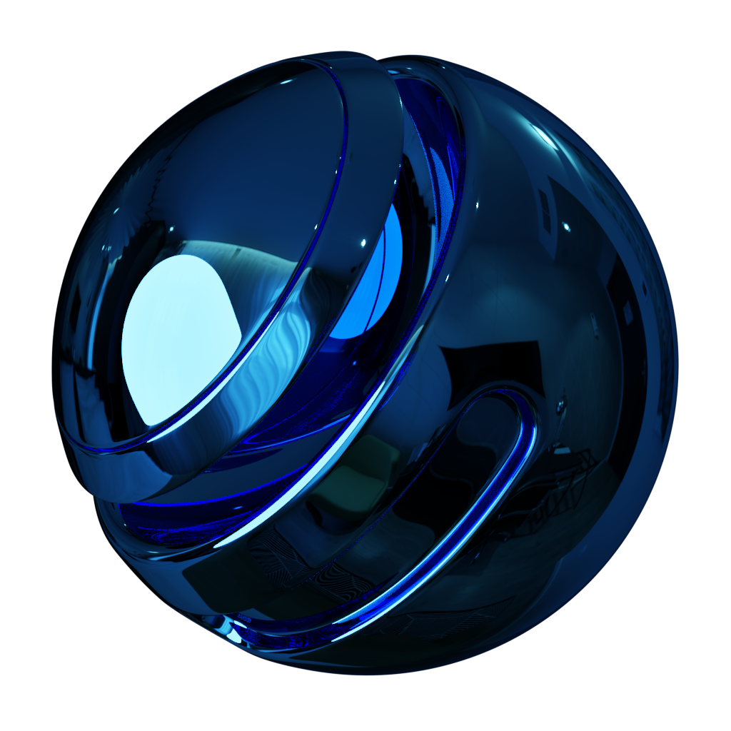 Blenderkit Download The Free Lustrous Chroma Glass Crystal Material