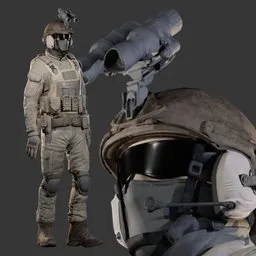 Desert Soldier