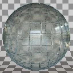 Mosaic Frosted Glass