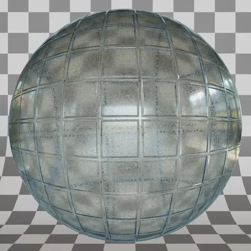 Mosaic Frosted Glass