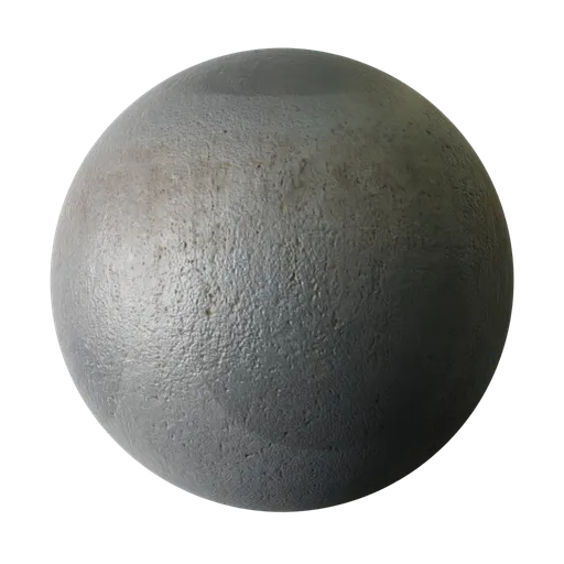 High-quality 2K PBR Smooth Concrete material for Blender 3D, ideal for realistic stone texturing.