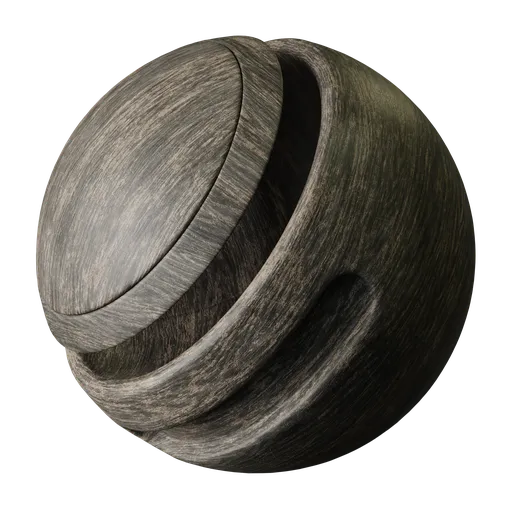 Scratched old wood