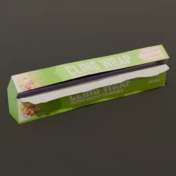 Kitchen Clear Foil Open