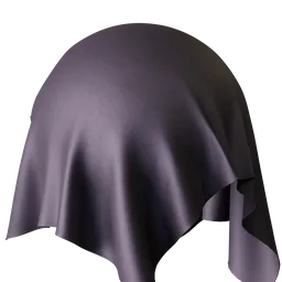 Plain Purple Velvet