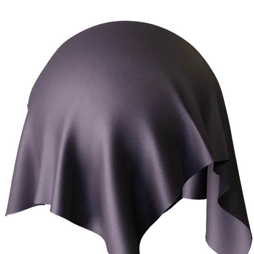 Plain Purple Velvet
