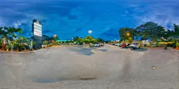 Parking Lot Evening HDRI
