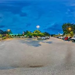 Parking Lot Evening HDRI