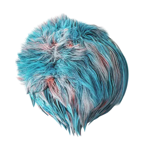 Highly realistic PBR Animal Fur texture for 3D modeling, with customizable settings perfect for lifelike models in Blender.