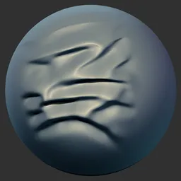 ER_Fabric Brush Gathered Tight Fold