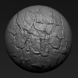 3D modeling brush for sculpting intricately detailed wood textures, resembling bark surfaces, suitable for Blender.