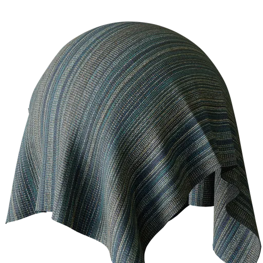 Stripe Blue Jacquard